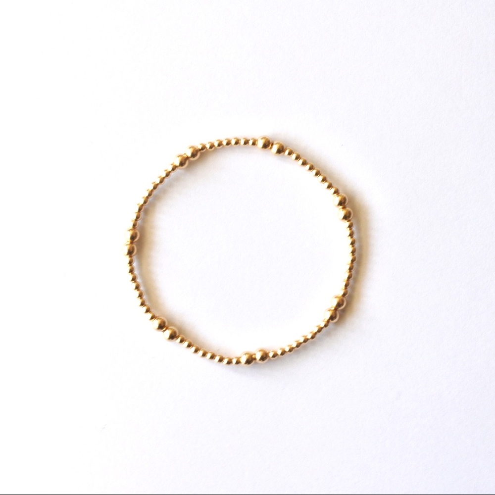 3mm Gold Bracelet